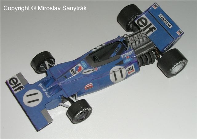 Tyrrell Ford F1,Formule 1, construct, konstrukce
